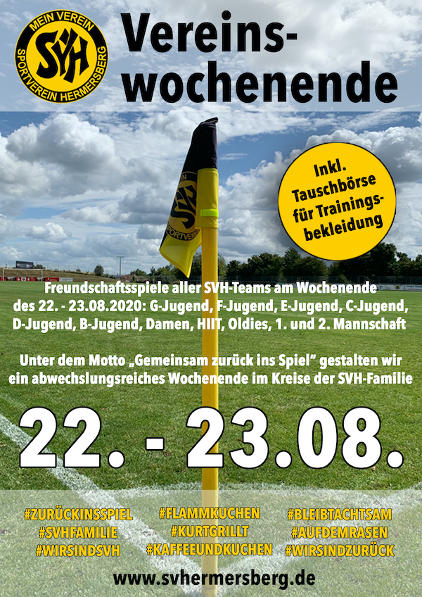 2020 Plakat SVH Tage klein